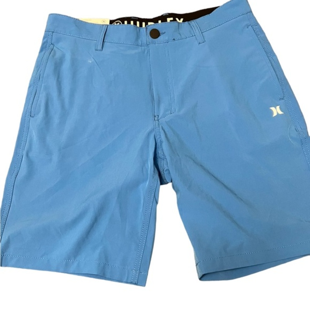 NWT Hurley Bright Blue All Day Hybird Quick Dry Shorts Size 32
